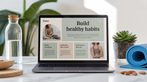 Modern Healthy Habits Flyer